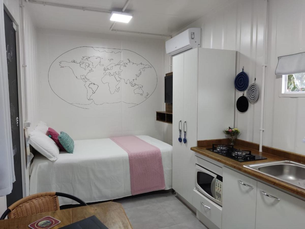 Encantadora Casa Container Blumenau Eksteriør billede